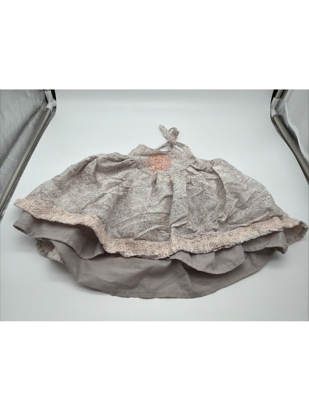 Piper & Posie Beige/grey Summer Dress Size 2t